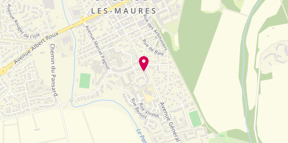 Plan de DEKRA, 96 Place Debussy avenue du Général de Gaulle, 83250 La Londe-les-Maures