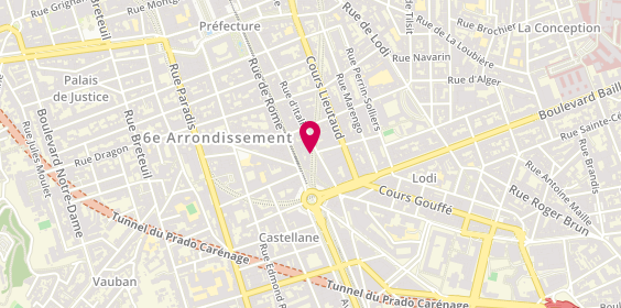 Plan de Autovision, 86 Rue D&#039;Italie, 13006 Marseille