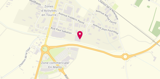 Plan de Sécuritest, Zone Industrielle d'En Tourre
295 Rue Paul Sabatier, 11400 Castelnaudary