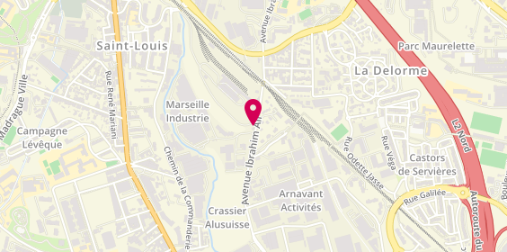 Plan de Auto Securitas, 151 Avenue Aygalades, 13015 Marseille