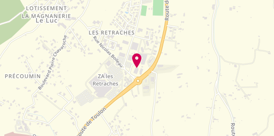 Plan de Sécuritest, Centre Commercial Leclerc
Route de Toulon, 83340 Le Luc