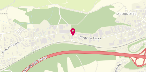 Plan de Autovision, Zone Artisanale de Maignon
29 Route de Pitoys, 64600 Anglet