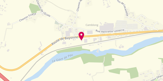 Plan de Autosur, 49 Route de Bayonne, 64300 Orthez