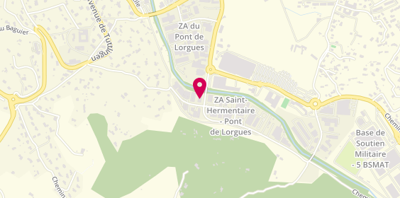 Plan de Centre contrôle technique NORISKO, Zone Industrielle Salamandrier
242 avenue de l'Europe, 83300 Draguignan