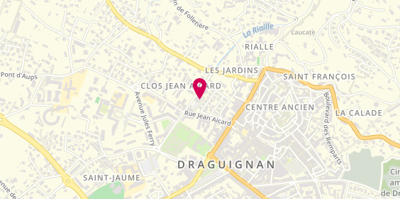 Plan de Autosur, 186 Rue Jean Aicard, 83300 Draguignan