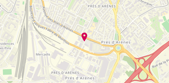 Plan de Centre de Controle Automobile, 56 Rue de l'Industrie, 34070 Montpellier