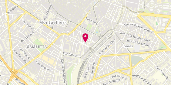 Plan de Autosur, 5 Rue Levat, 34000 Montpellier