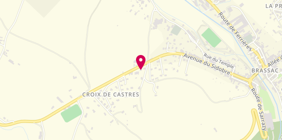 Plan de Autovision, Route de Castres, 81260 Brassac