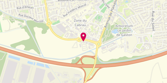 Plan de Centre contrôle technique NORISKO, Zone Aménagement du Cabrau
avenue Marcel Pagnol, 13310 Saint-Martin-de-Crau