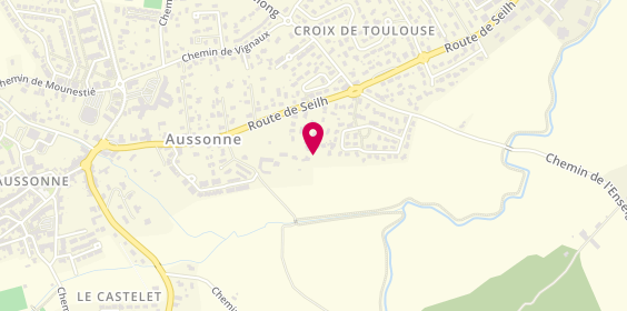 Plan de Aussonne Auto Bilan, 12 Rue Aristide Bergès Zone Artisanale des Moulins, 31840 Aussonne