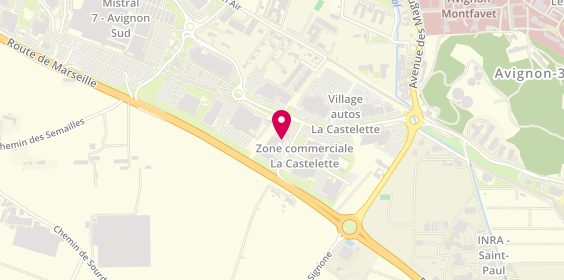 Plan de Autosur, Zone Aménagement Castelette
100 Rue Jacques Demy, 84140 Avignon