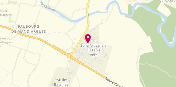 Plan de Auto Securite, Zone Aménagement Tapis Vert, 30170 Saint-Hippolyte-du-Fort
