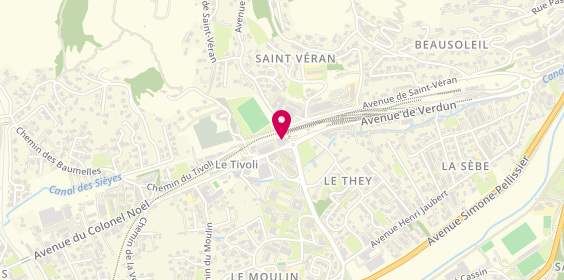Plan de Autovision, 10 avenue de Verdun, 04000 Digne-les-Bains