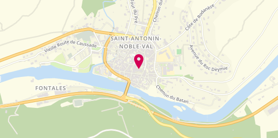Plan de MIQUEL Daniel, Zone Fontales, 82140 Saint-Antonin-Noble-Val