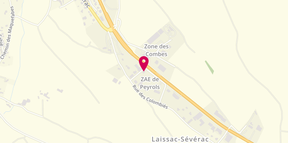 Plan de Autovision, Zone d'Activite Economique Du
Peyrols, 12310 Laissac