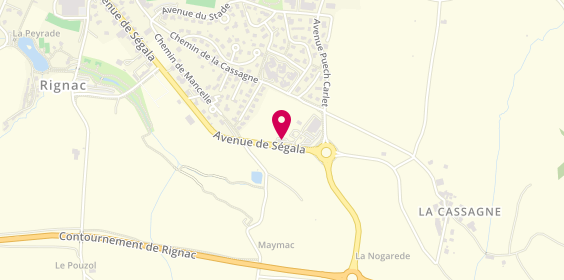 Plan de Contrôle Auto Rignac, avenue du Ségala, 12390 Rignac