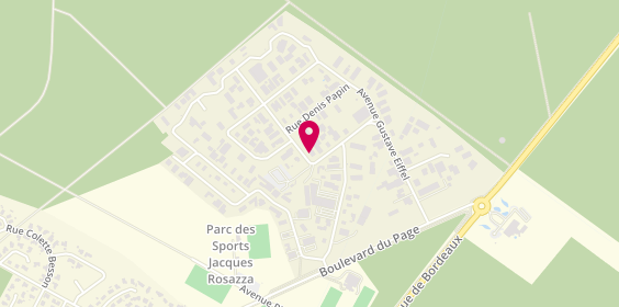 Plan de Sécuritest, 6 Rue Denis Papin Zone Artisanale, 33510 Andernos-les-Bains