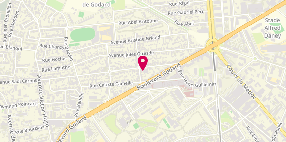 Plan de Sécuritest, 83 avenue Marcelin Berthelot, 33110 Le Bouscat