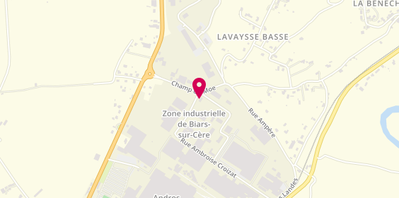 Plan de Auto Sécurité, Zone Industrielle des Landes
avenue Jean Larribe, 46130 Biars-sur-Cère