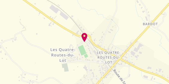 Plan de Auto Securite, Rue de Turenne, 46110 Le Vignon-en-Quercy
