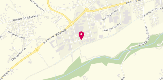 Plan de Autosur, Zone Artisanale 
102 Rue Sables et Pres de Gaud, 26260 Saint-Donat-sur-l'Herbasse