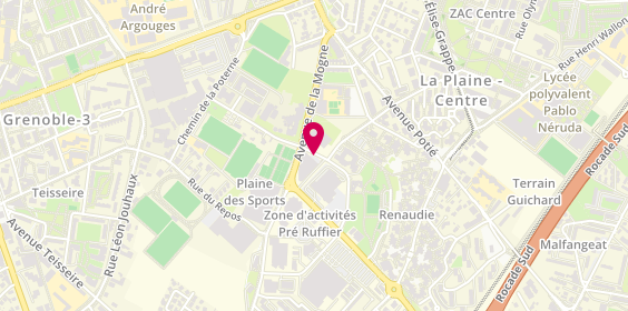 Plan de Autosur, 2 Rue Jacques Anquetil, 38400 Saint-Martin-d'Hères