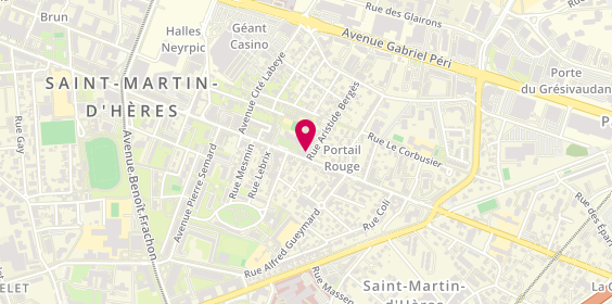 Plan de Sécuritest, 165 avenue Ambroise Croizat, 38400 Saint-Martin-d'Hères