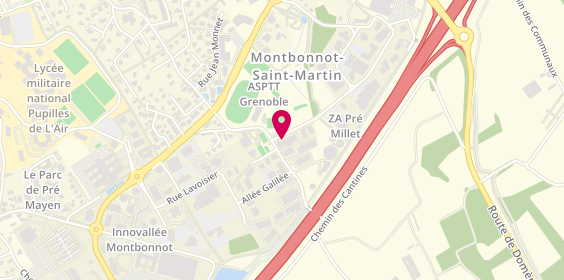 Plan de Autosur, 30 Rue Vaucanson, 38330 Montbonnot-Saint-Martin