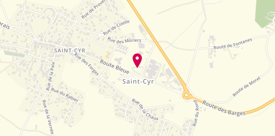 Plan de Ctpl, Zone Artisanale de Prachenet
1 Rue du Petit Pont, 07430 Saint-Cyr
