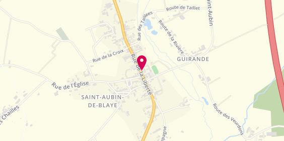 Plan de Autosur, Route Nationale 137, 33820 Saint-Aubin-de-Blaye