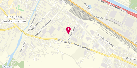 Plan de Autovision, 1 Rue du Parquet, 73300 Saint-Jean-de-Maurienne