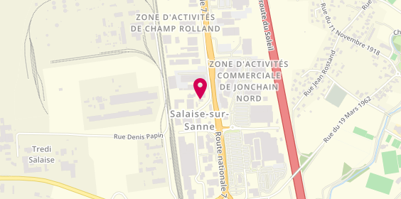Plan de Autosur, Zone Artisanale 
148 Rue Glières
Imp. Chp Rolland, 38150 Salaise-Sur-Sanne, France