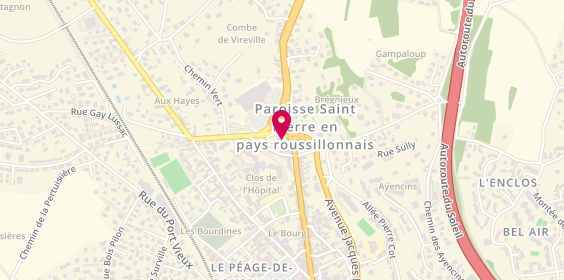 Plan de Autosecuritas, 5 Rue Bellefontaine, 38550 Le Péage-de-Roussillon