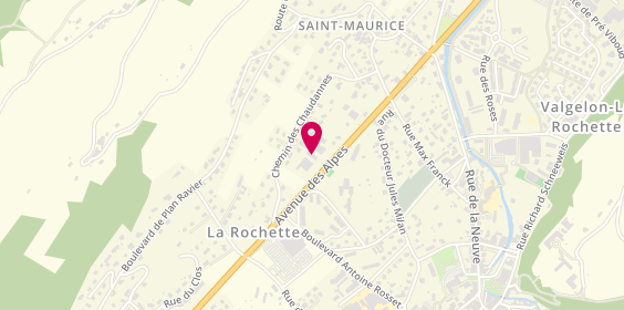 Plan de Cta 73 - Cta 738, 28 avenue des Alpes, 73110 Valgelon-La Rochette