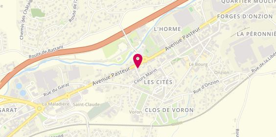 Plan de Autovision, 63 avenue Louis Pasteur, 42152 L'Horme