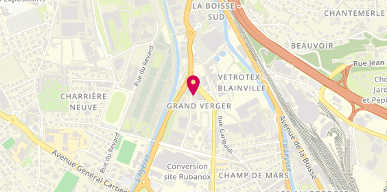 Plan de Automobile Club - Controle, Zone Artisanale du Grand Verger
27 Rue François Guise, 73000 Chambéry