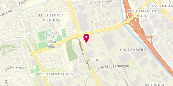 Plan de Autosur, 74 Rue de la Petite Eau, 73290 La Motte-Servolex