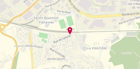 Plan de Auto Securite, 345 Rue des Salvias, 38070 Saint-Quentin-Fallavier