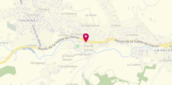 Plan de Autovision, 21 Route de la Vall. Du Garon, 69510 Thurins
