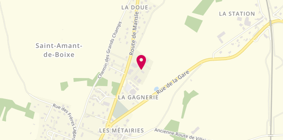 Plan de Autosur, Zone Artisanale la Gagnerie, 16330 Saint-Amant-de-Boixe