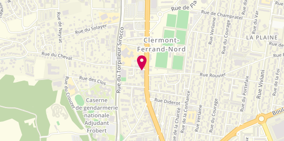Plan de Ets Page, 189 Boulevard Etienne Clémentel, 63000 Clermont-Ferrand
