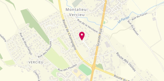 Plan de Auto Securite, Lotissement Mirabeau, 38390 Montalieu-Vercieu