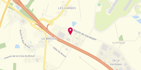 Plan de C.T.M.A, Route du Verdoyer, 87430 Verneuil-sur-Vienne