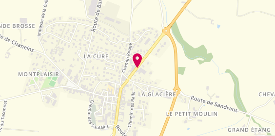 Plan de Autovision, 258 Route de Chatillon, 01990 Saint-Trivier-sur-Moignans
