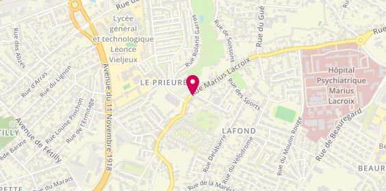 Plan de Auto Securitas, 102 Rue Marius Lacroix, 17000 La Rochelle
