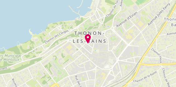 Plan de Autoscope Controle Technique, 7 Rue Pasteur, 74200 Thonon-les-Bains