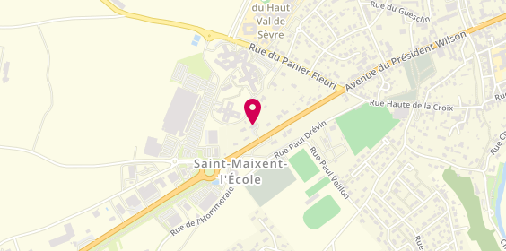 Plan de Sécuritest, 50 avenue du Président Wilson, 79400 Saint-Maixent-l'École