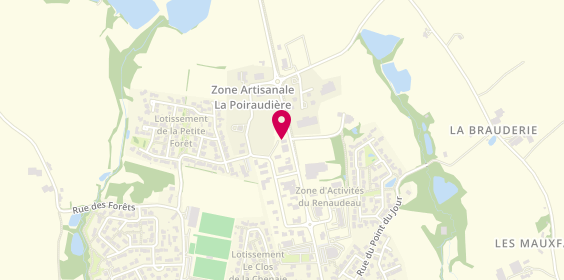 Plan de Sécuritest, Zone Artisanale, 85540 Moutiers-les-Mauxfaits
