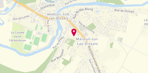 Plan de NORISKO, 2 Route de la Poulette, 85320 Mareuil-sur-Lay-Dissais
