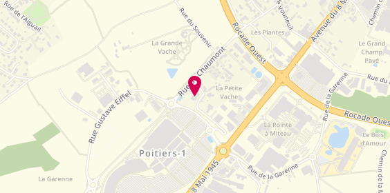 Plan de Sécuritest, 45 Rue de Chaumont, 86000 Poitiers